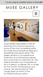 Mobile Screenshot of musegallery.ca